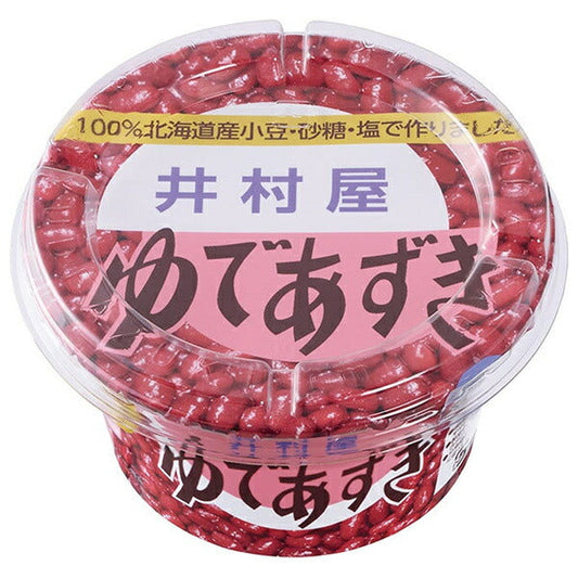 井村屋 北海道 カップゆであずき 300g×24個入【日本出荷】