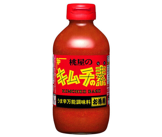 桃屋 キムチの素 お徳用 450g瓶×6個入【日本出荷】