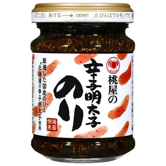 Momoya Spicy Mentaiko Nori Seaweed, 95g Bottle x 6 [Ships from Japan] 