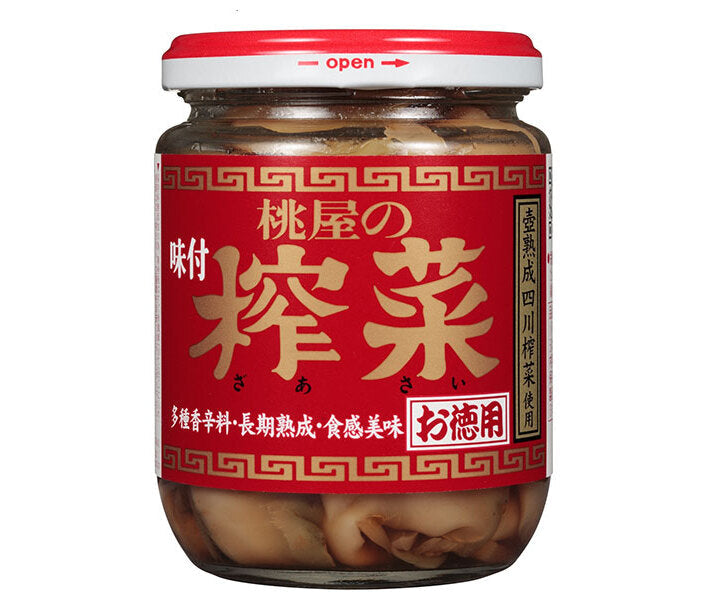 Momoya Seasoned Pickled Mustard Greens, Value Pack, 165g Bottle x 6 [Ships from Japan] 
