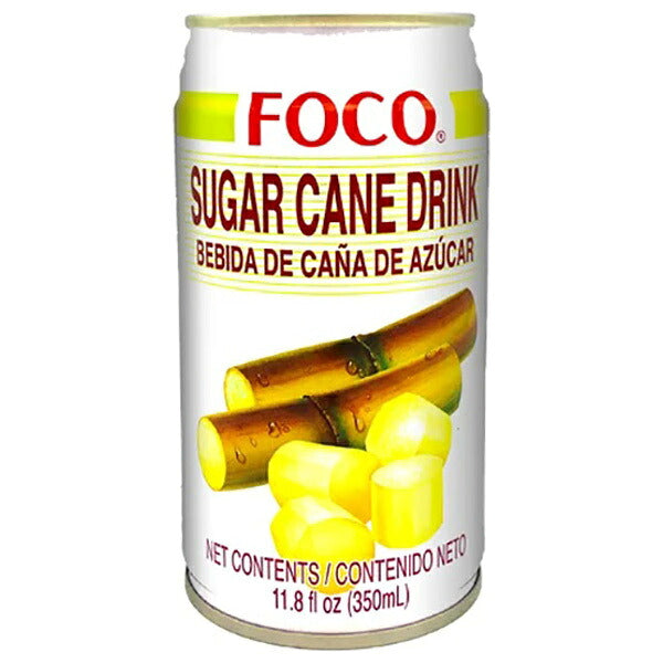 FOCO フォコ サトウキビジュース 350ml缶×24本入【日本出荷】
