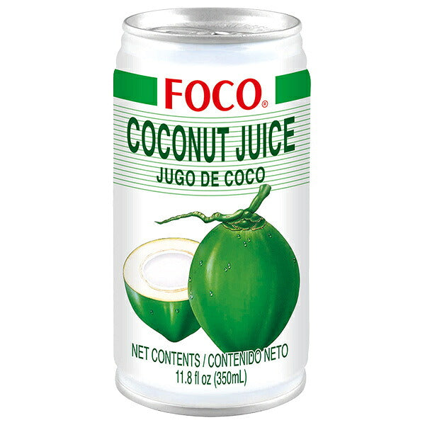 FOCO フォコ ココナッツジュース 350ml缶×24本入【日本出荷】