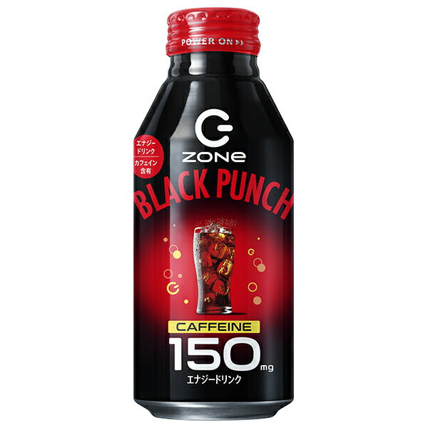 Suntory HYPER ZONe ENERGY BLACK PUNCH 400ml Bottle Can x 24 [Ships from Japan] 