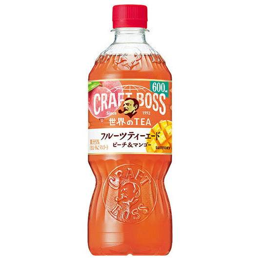 サントリー クラフトボス フルーツティーエード【手売り用】 600mlペットボトル×24本入【日本出荷】