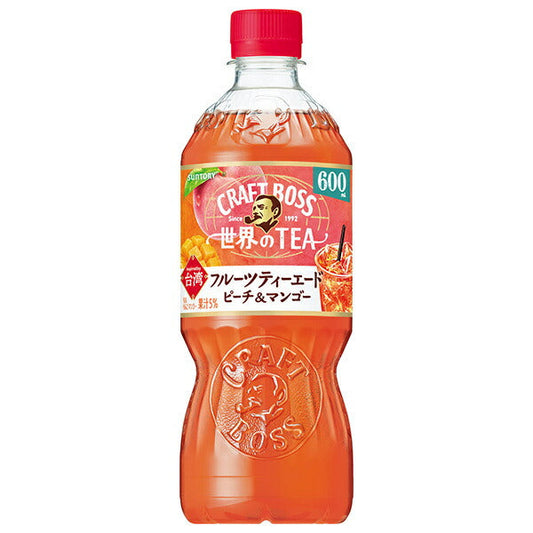 サントリー クラフトボス フルーツティーエード【手売り用】 600mlペットボトル×24本入【日本出荷】