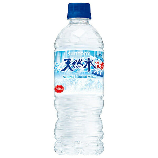 Suntory Natural Water Frozen PET [For hand sale] 500ml PET bottles x 24 bottles [Shipped in Japan]
