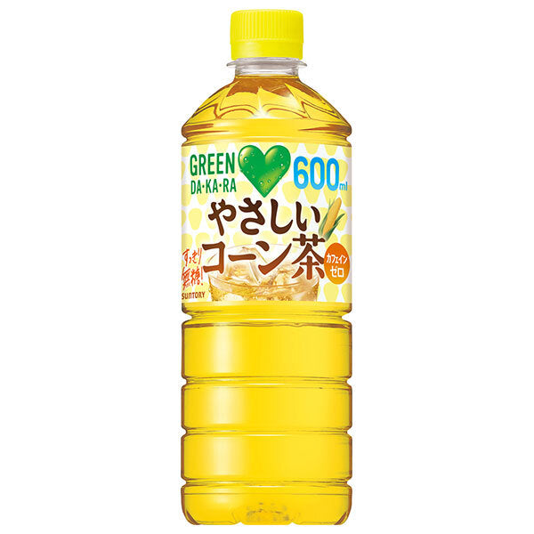 サントリー GREEN DA KA RA(グリーン ダカラ) やさしいコーン茶 600mlペットボトル×24本入【日本出荷】