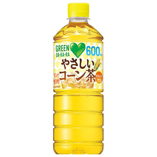 サントリー GREEN DA KA RA(グリーン ダカラ) やさしいコーン茶 600mlペットボトル×24本入【日本出荷】