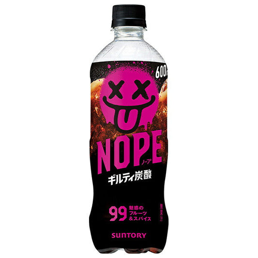 Suntory NOPE Guilty Carbonated 600ml plastic bottle x 24 pieces [shipped in Japan]