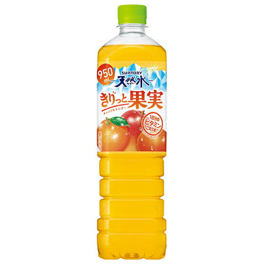 サントリー サントリー天然水 きりっと果実 オレンジ&マンゴー 950mlペットボトル×12本入【日本出荷】
