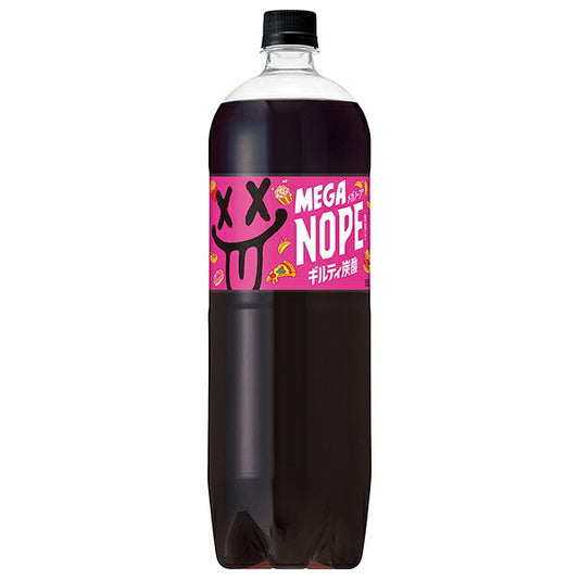サントリー MEGA NOPE ギルティ炭酸 1.5Lペットボトル×8本入【日本出荷】