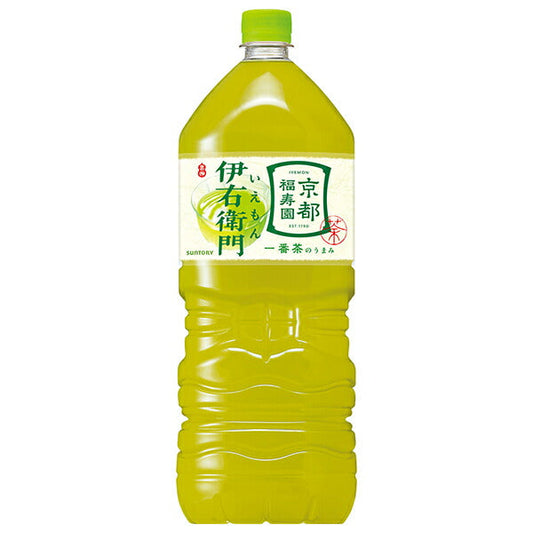 サントリー 緑茶 伊右衛門(いえもん) 2Lペットボトル×6本入【日本出荷】
