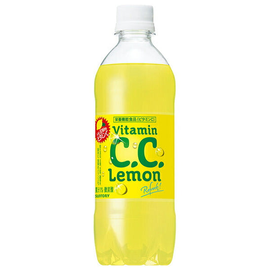 Suntory C.C. Lemon [for vending machines] 500ml plastic bottles x 24 bottles [shipped in Japan]