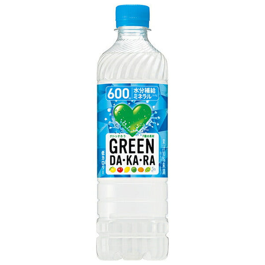 サントリー GREEN DA KA RA(グリーン ダカラ)【手売り用】 600mlペットボトル×24本入【日本出荷】
