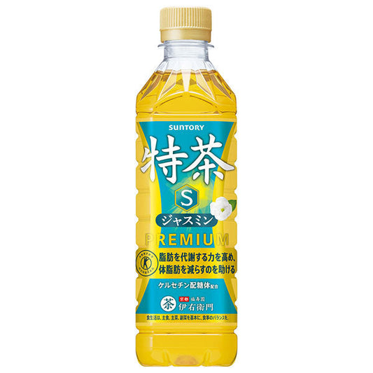 サントリー 伊右衛門(いえもん) 特茶 ジャスミン【手売り用】【特定保健用食品 特保】 500mlペットボトル×24本入【日本出荷】