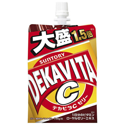 Suntory Decavita C Jelly (6-pack) 270g pouch x 30 (6 x 5) [Ships from Japan] 