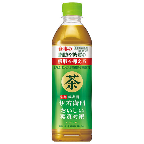 サントリー 伊右衛門 おいしい糖質対策 【機能性表示食品】 500mlペットボトル×24本入【日本出荷】