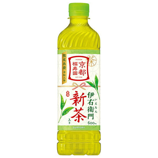 Suntory Iemon with fresh tea [for hand sale] 600ml plastic bottle x 24 bottles [shipped in Japan]