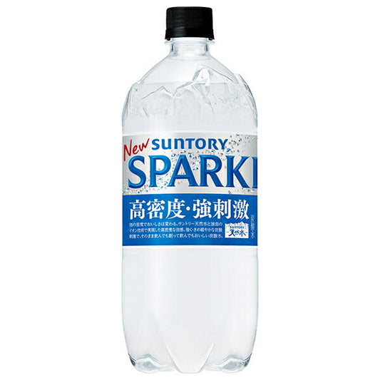 Suntory Tennensui SPARKLING (Sparkling) 1050ml PET Bottle x 12 [Ships from Japan] 