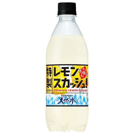 Suntory Suntory Tennensui Special Lemon Squash 500ml plastic bottle x 24 bottles [shipped in Japan]