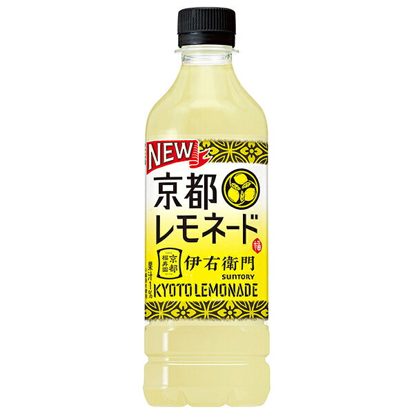 Suntory Iyemon Kyoto Lemonade for Retail Sale, 525ml PET Bottles x 24 [Ships from Japan]