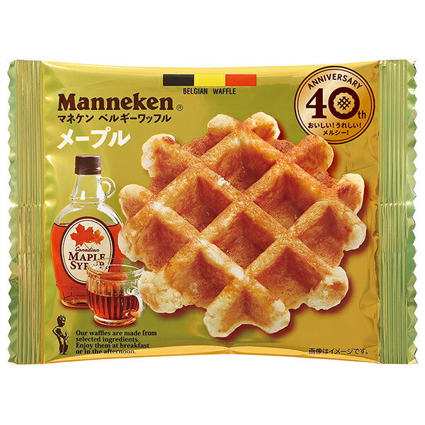 Rosen Manneken Maple Waffles x6 [Ships from Japan]