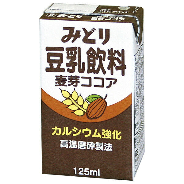Kyushu Dairy Green Soy Milk Beverage Malt Cocoa 125ml paper pack x 12 bottles [shipped in Japan]