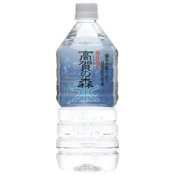 奥長良川名水 高賀の森水 1Lペットボトル×12本入【日本出荷】