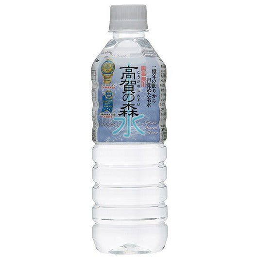 奥長良川名水 高賀の森水 500mlペットボトル×24本入【日本出荷】