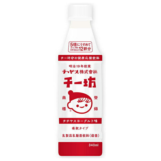 Chichiyas Chibo Lactic Acid Bacteria Drink, 340ml PET Bottle x 24 Bottles [Ships from Japan] 