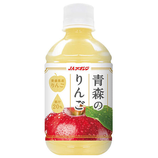 JA Aoren Aomori apple 280ml PET x 24 pieces [shipped in Japan]