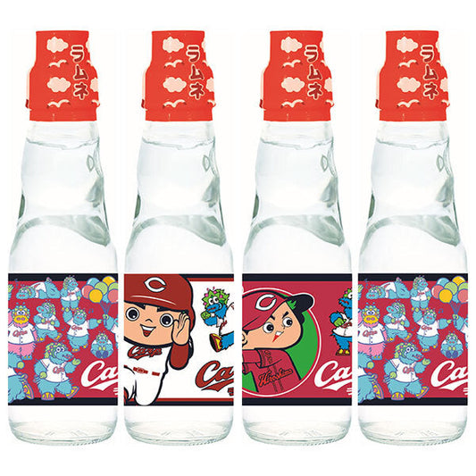 齋藤飲料工業 カープラムネ 200ml瓶×30本入【日本出荷】