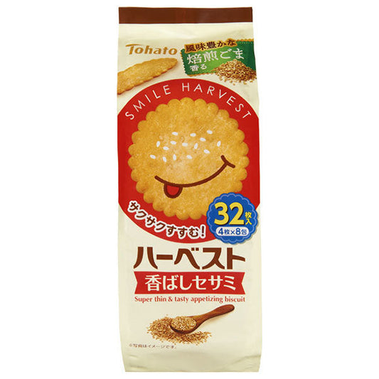 東ハト ハーベスト 香ばしセサミ 32枚×12袋入【日本出荷】