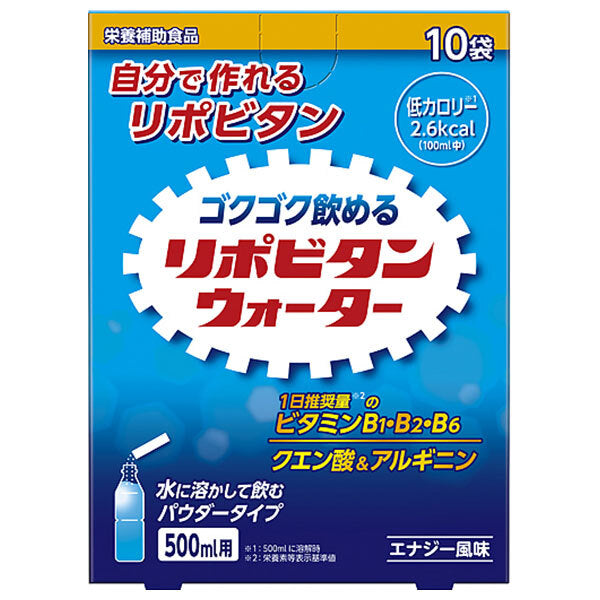 Taisho Pharmaceutical Lipovitan Water 10 bags x 5 pieces [shipped in Japan]