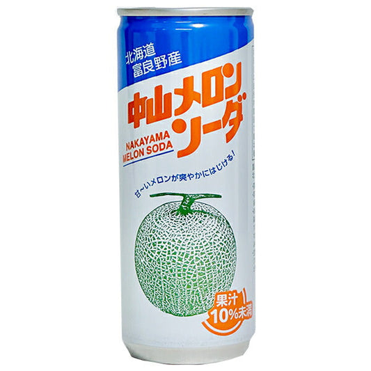 Taniguchi Farm Nakayama Melon Soda 250ml cans x 30 pieces [shipped in Japan]