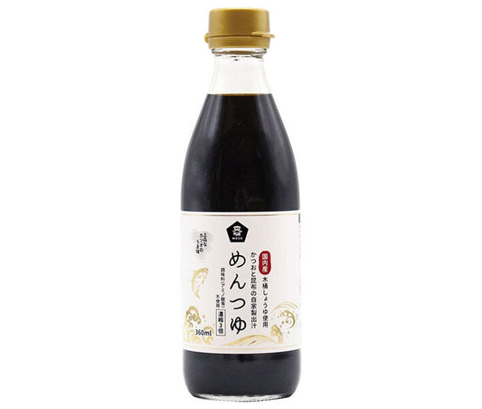 Muso Mentsuyu (Made in Japan from Wooden Barrels) 360ml x 20 Bottles [Ships from Japan] 