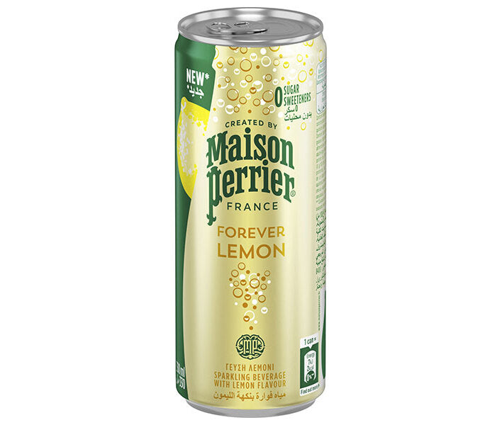 Japan-France Trade Perrier Forever Lemon 330ml cans x 24 bottles [shipped in Japan]
