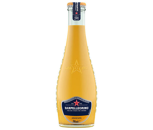 Japan-France Trade San Pellegrino Italian Sparkling Drink Aranciata (Orange) 200ml bottle x 24 bottles [Shipped in Japan]
