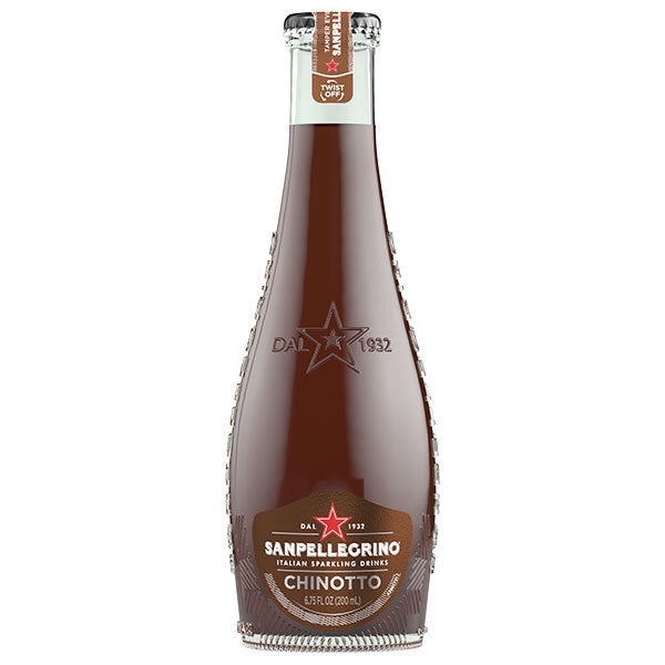 Nihon-Futsu Boeki San Pellegrino Italian Sparkling Drink Chinotto, 200ml Bottles x 24 [Ships from Japan] 