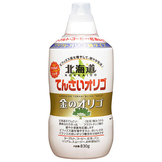 Kato Bee Garden Hokkaido Sugar Beet Oligo "Golden Oligo" 830g x 6 bottles [Ships from Japan] 