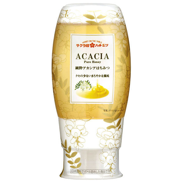 加藤美蜂園 サクラ 純粋アカシアはちみつ 200g×12本入【日本出荷】
