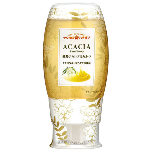 加藤美蜂園 サクラ 純粋アカシアはちみつ 200g×12本入【日本出荷】