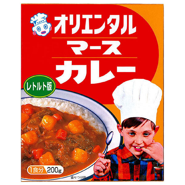 Oriental Mars Curry Retort Pack (200g x 30 packs) [Ships from Japan] 