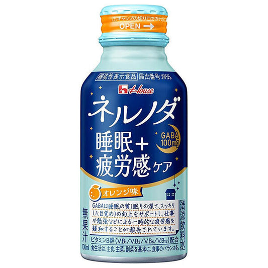 House Wellness Nerunoda Sleep + Fatigue Care 100ml Bottle Can x 30 [Ships from Japan] 
