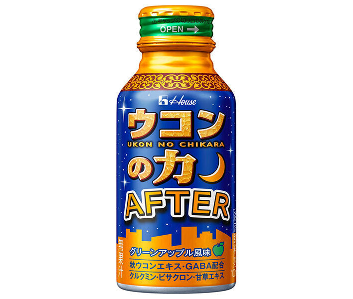 House Wellness Foods Turmeric Power After 100ml Bottle Can x 30 [Ships from Japan] 