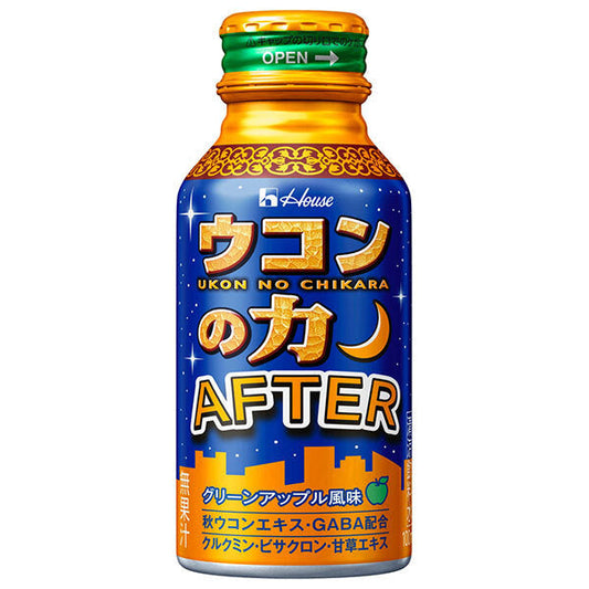 House Wellness Foods Turmeric Power After 100ml Bottle Can x 30 [Ships from Japan] 