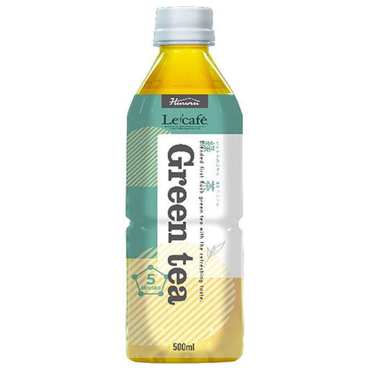 HARUNA Le Cafe Green Tea 500ml plastic bottle x 24 bottles [shipped in Japan]