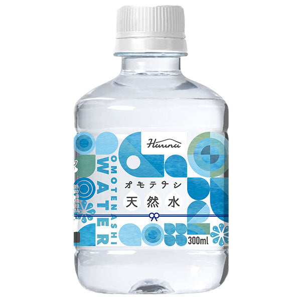HARUNA(ハルナ) オモテナシ 天然水 300mlペットボトル×24本入【日本出荷】