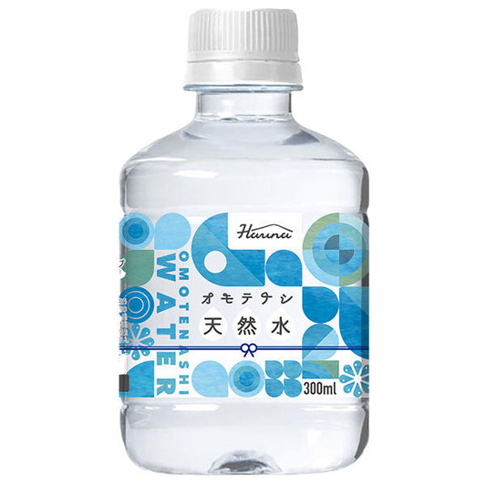 HARUNA Omotenashi Natural Water 300ml PET bottles x 24 bottles [Shipped in Japan]