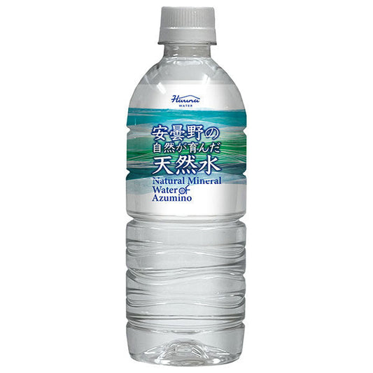 Haruna Water Natural water nurtured by the nature of Azumino 550ml plastic bottles x 24 bottles [shipped in Japan]